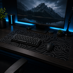Z-Artistic Black Desk Mat