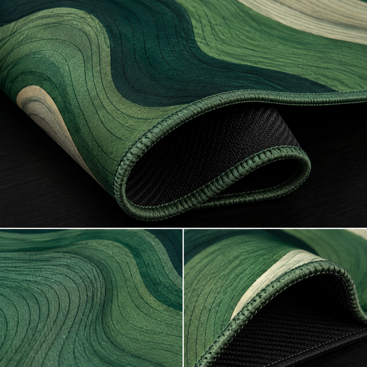 Verdant Flow Desk Mat XL