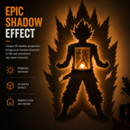 Goku Shadow Wall Light