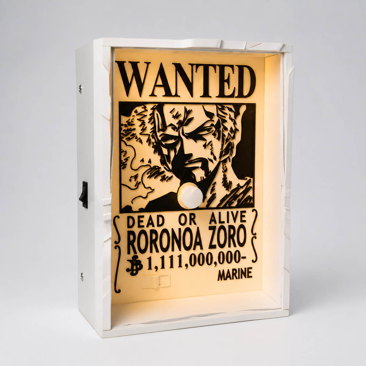 Roronoa Zoro Shadow Lamp
