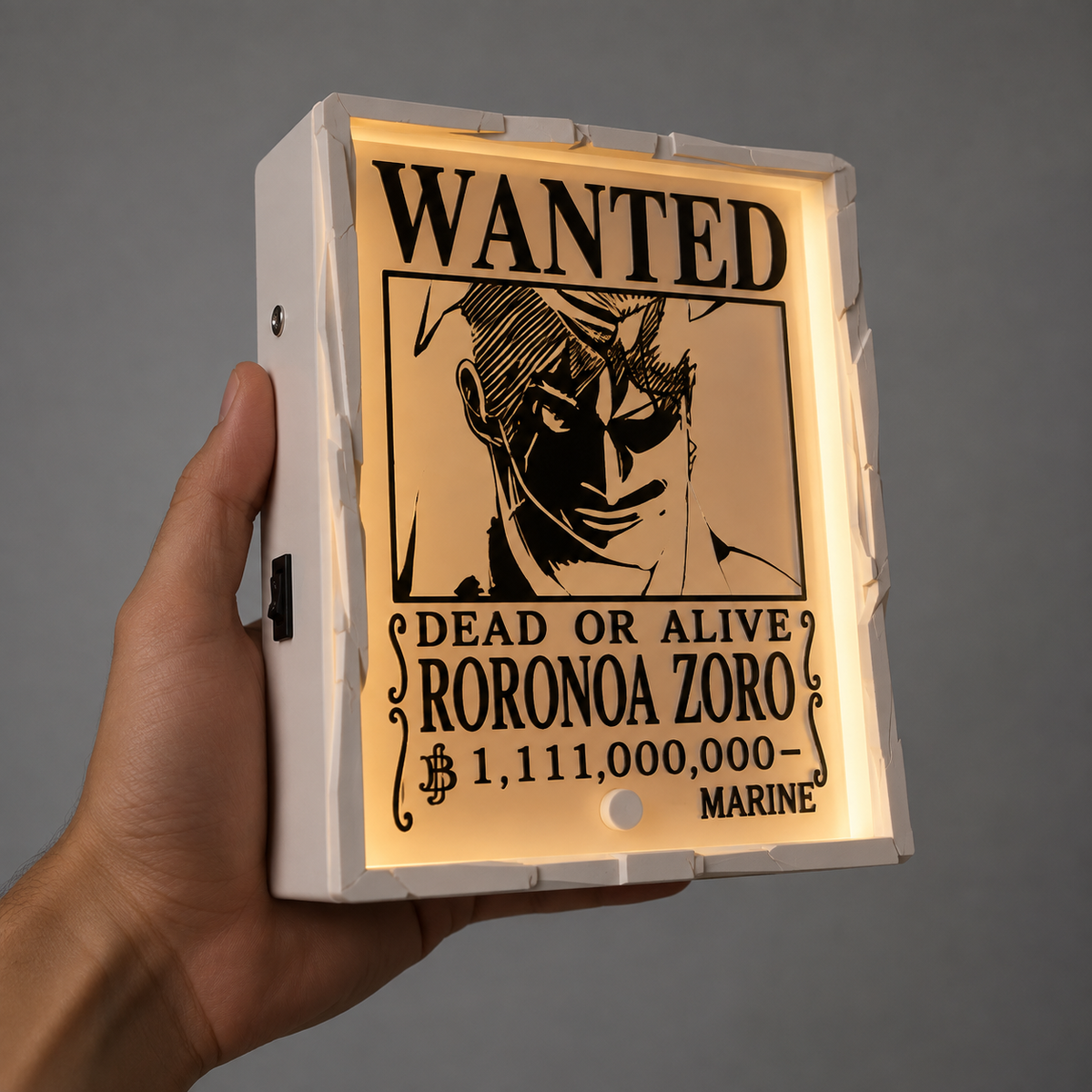 Roronoa Zoro Shadow Lamp