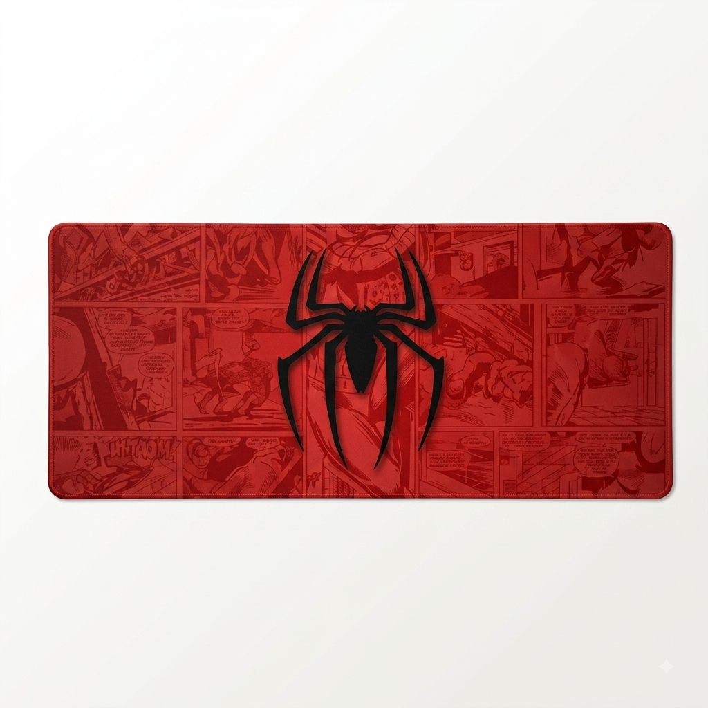 Scarlet Web Desk Mat XL
