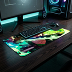 Emerald Blade XL Desk Mat