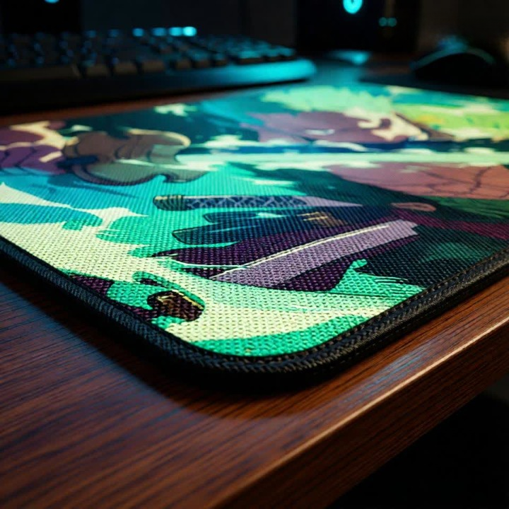 Emerald Blade XL Desk Mat
