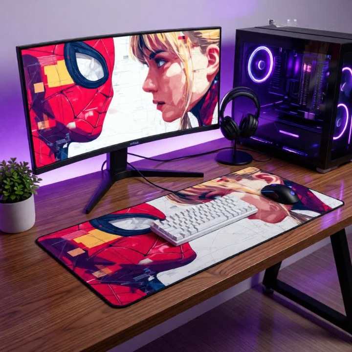 SpiderVerse XL Desk Mat