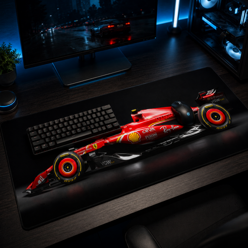 Apex Redline Racing Desk Mat XL