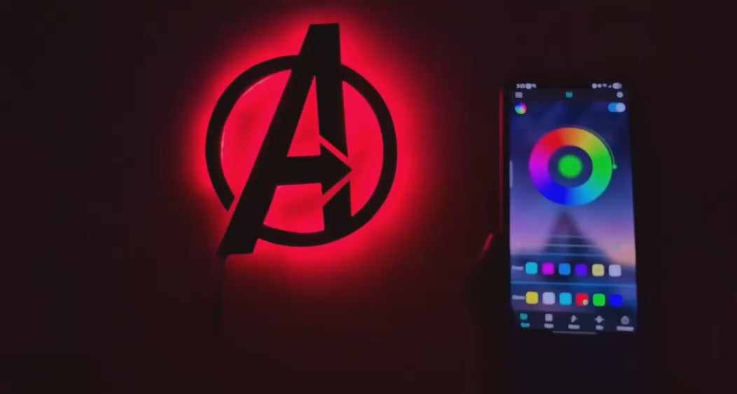 Avengers LED Wall Light